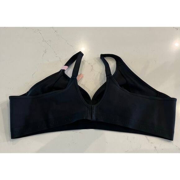 NWT Cacique Unlined‎ Full Coverage No Wire Black Bra size 54B - Picture 4 of 8